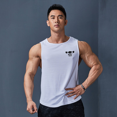 Κομμένο αθλητικό φανελάκι με στάμπα