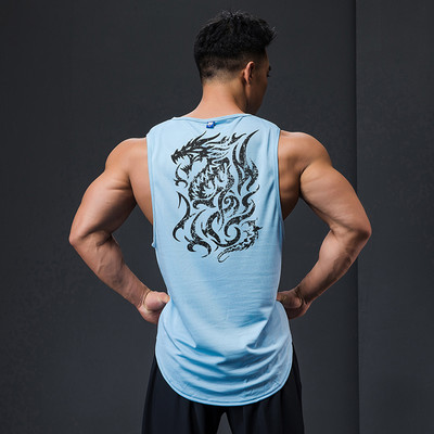 Muška majica bez rukava s aplikacijom