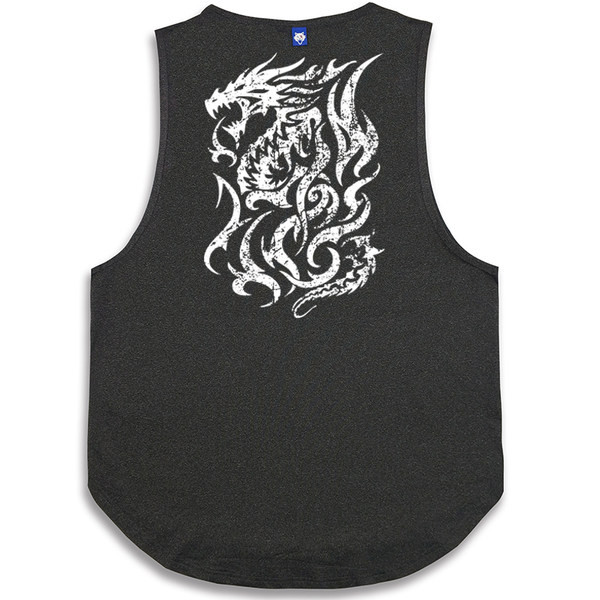 Muška majica bez rukava s aplikacijom