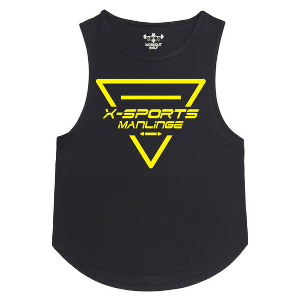 Καθημερινό ανδρικό αμάνικο με στρογγυλή λαιμόκοψη - πολλά χρώματα