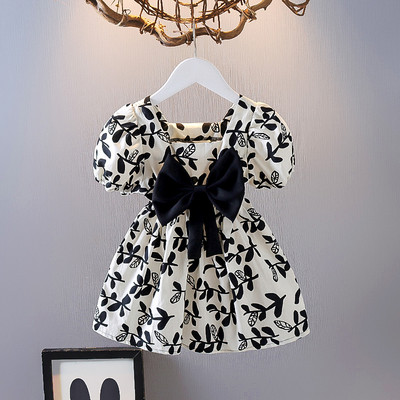 Παιδικό μοντέρνο φόρεμα με κορδέλα