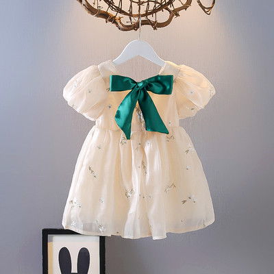 Haljina dječjeg kroja s trakom za djevojčice