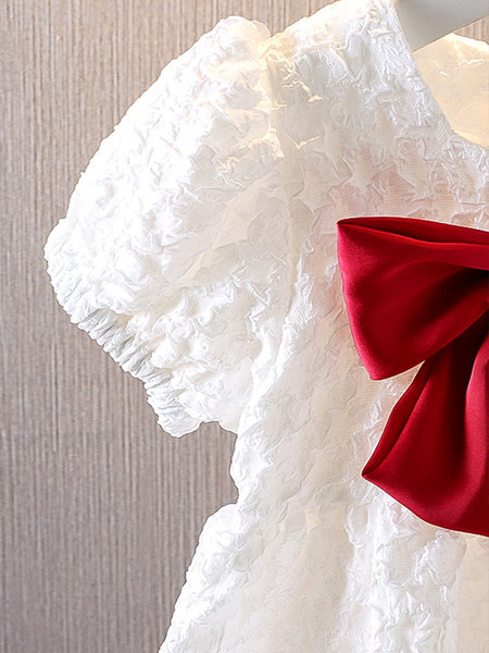 Haljina dječjeg kroja s trakom za djevojčice