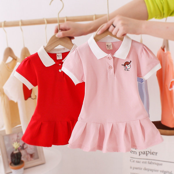 Alkalmi gyerekruha galléros és rövid ujjú