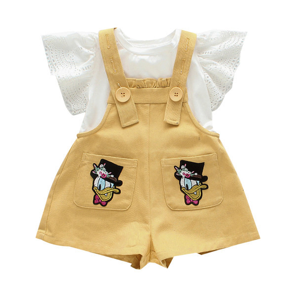 Gyerekruha sárga hímzéssel