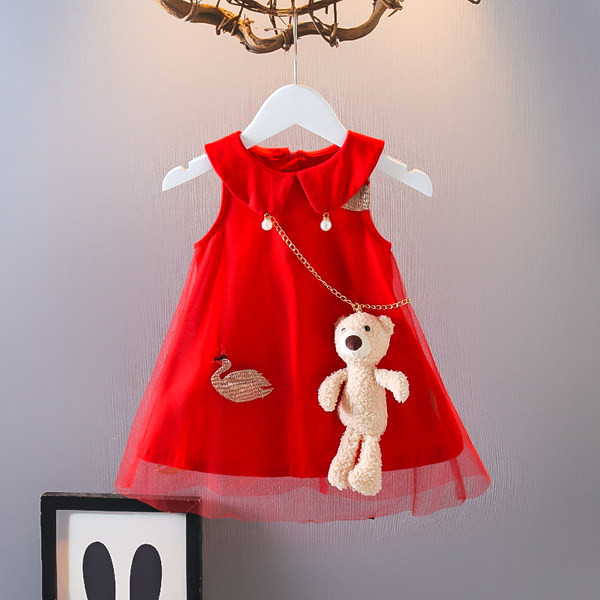 Uue mudeli tülliga lastekleit tüdrukutele