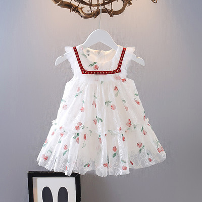 Gyerekruha csipkével és rátéttel, új modell