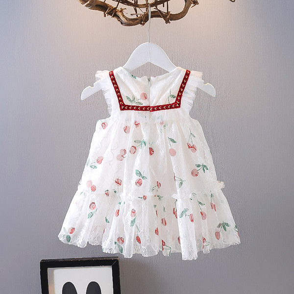 Gyerekruha csipkével és rátéttel, új modell