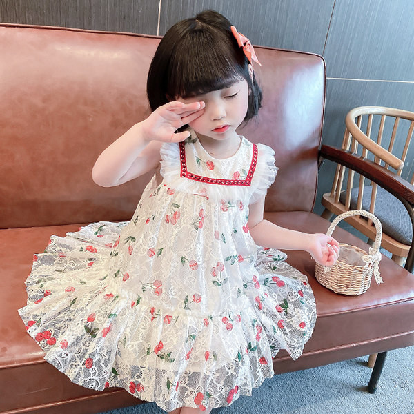 Gyerekruha csipkével és rátéttel, új modell