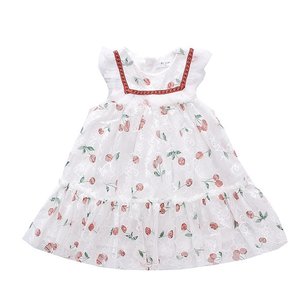 Gyerekruha csipkével és rátéttel, új modell