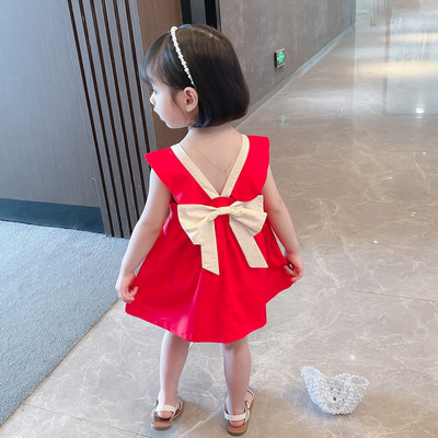 Suvekleit tüdrukutele paelaga uus mudel