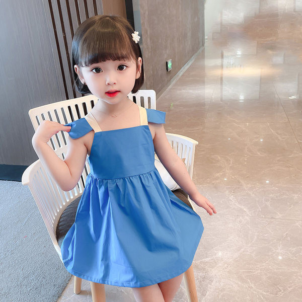 Suvekleit tüdrukutele paelaga uus mudel