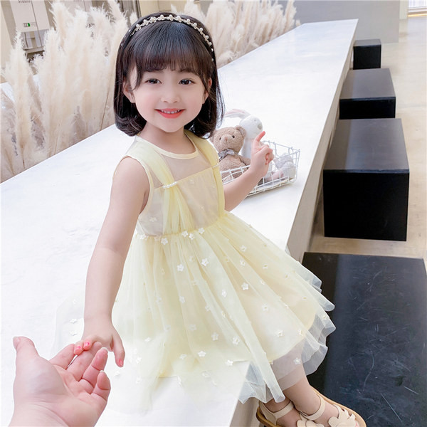 Stílusos gyerekruha kerek nyakkivágással