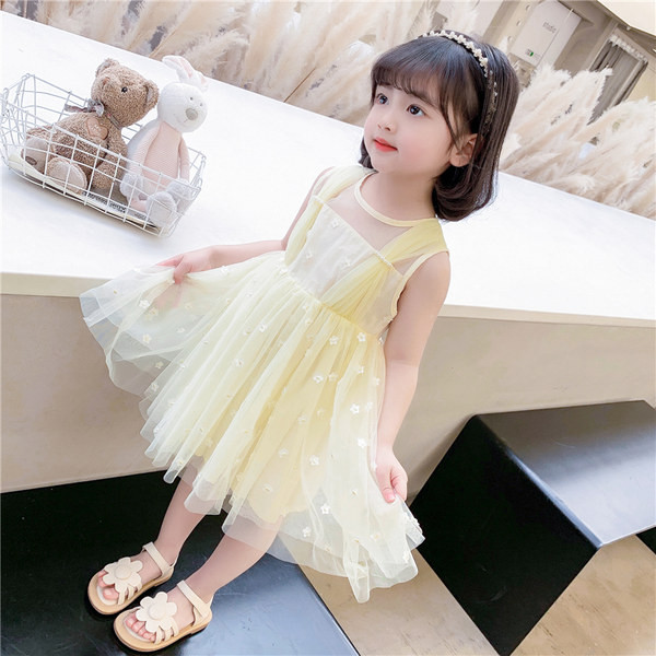 Stílusos gyerekruha kerek nyakkivágással