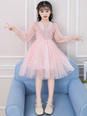 Gyermek pecsétruha rózsaszín szalaggal