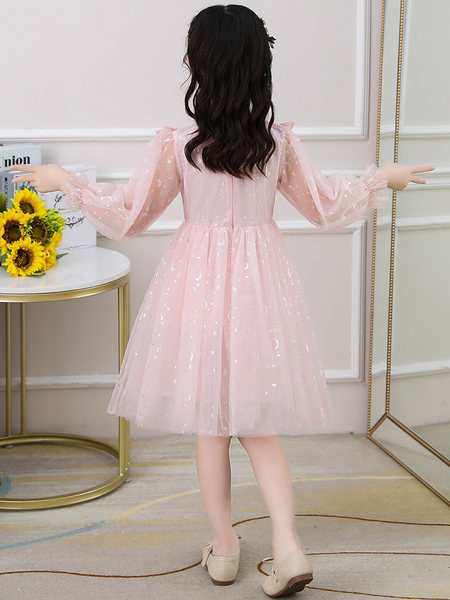 Gyermek pecsétruha rózsaszín szalaggal