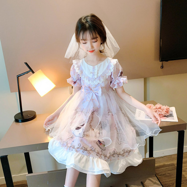 Gyerekruha kerek nyakkivágással, két színben