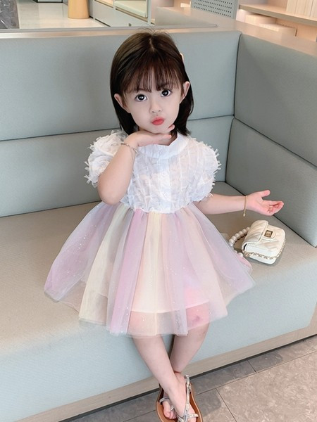 Gyermek rövid ruha tüll