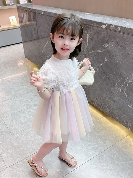 Gyermek rövid ruha tüll