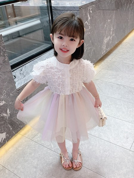 Gyermek rövid ruha tüll