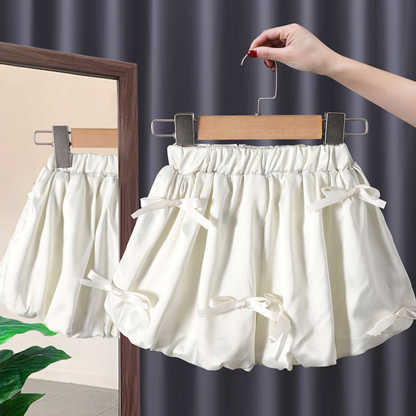 Модерна детска разкроена пола за момичета