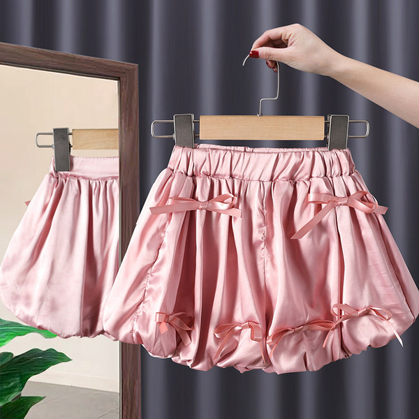 Модерна детска разкроена пола за момичета