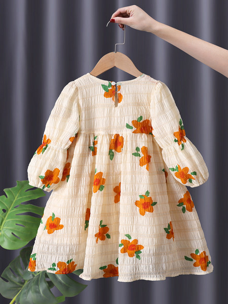 Laste kevadkleit kahe mudeliga pikkade varrukatega