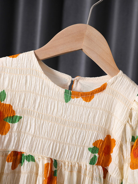 Laste kevadkleit kahe mudeliga pikkade varrukatega