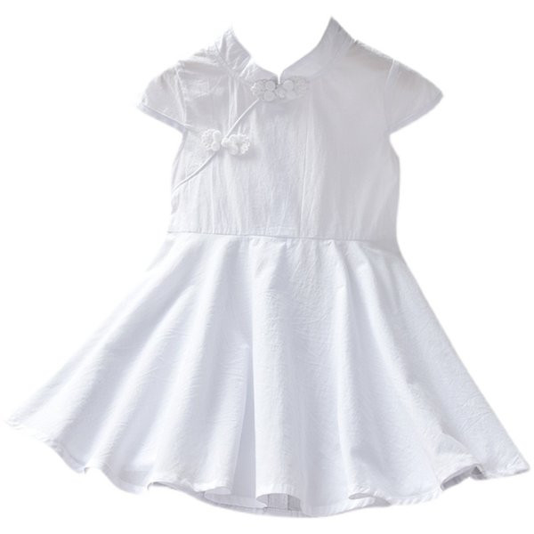 Lühikeste varrukatega suvekleit - lõikega mudel