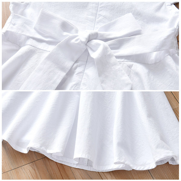 Lühikeste varrukatega suvekleit - lõikega mudel