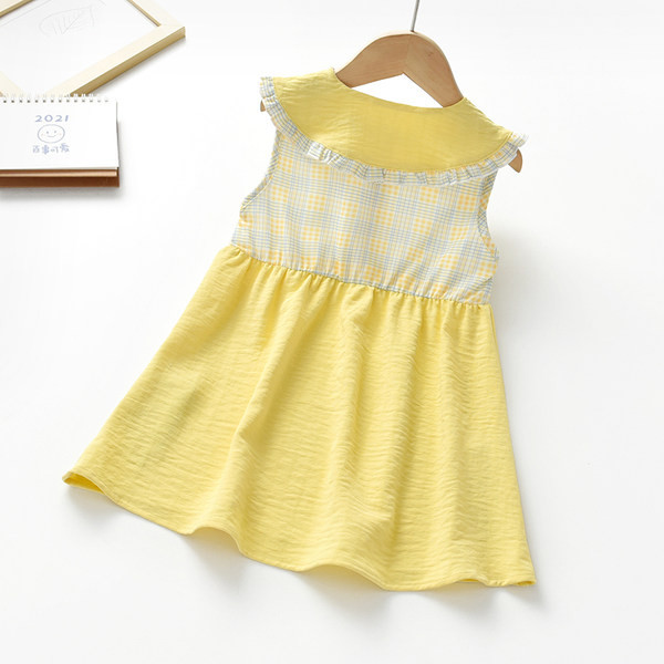 Uue mudeliga lastekleit paela ja nööpidega