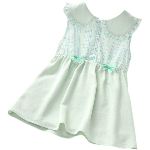 Uue mudeliga lastekleit paela ja nööpidega