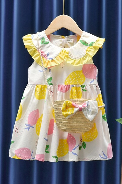 Novi model haljine sa ovalnim izrezom za djevojčice