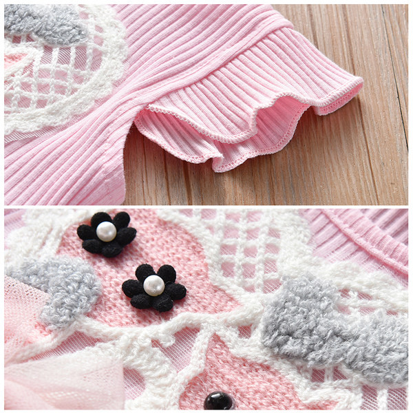 Novi model dječje ljetne haljine sa tuljanom suknjom