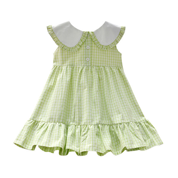 Ruuduline kraega suvekleit