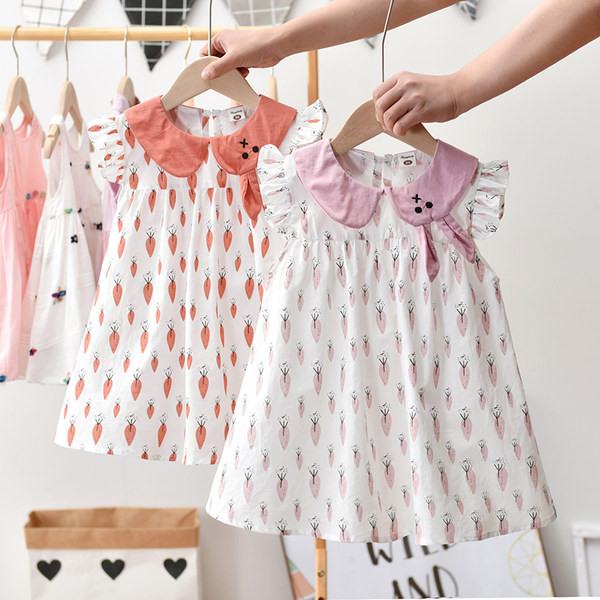 Детска рокля подходяща за лятото в два цвята