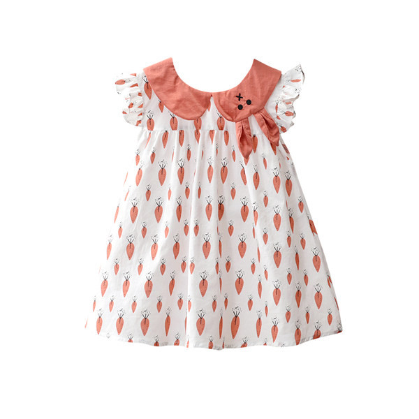 Детска рокля подходяща за лятото в два цвята