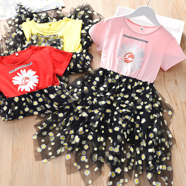 Novi model djevojačke haljine sa cvjetnim motivima i kratkim rukavima