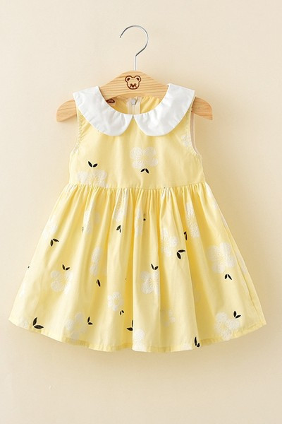 Haljina dječjeg kroja s ovalnim izrezom za djevojčice