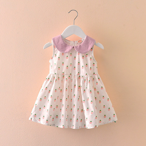 Haljina dječjeg kroja s ovalnim izrezom za djevojčice