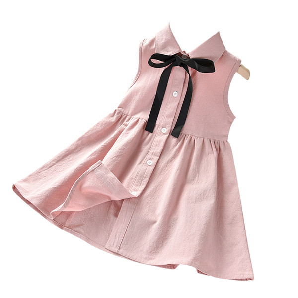 Moderna dječja haljina s klasičnom kragnom