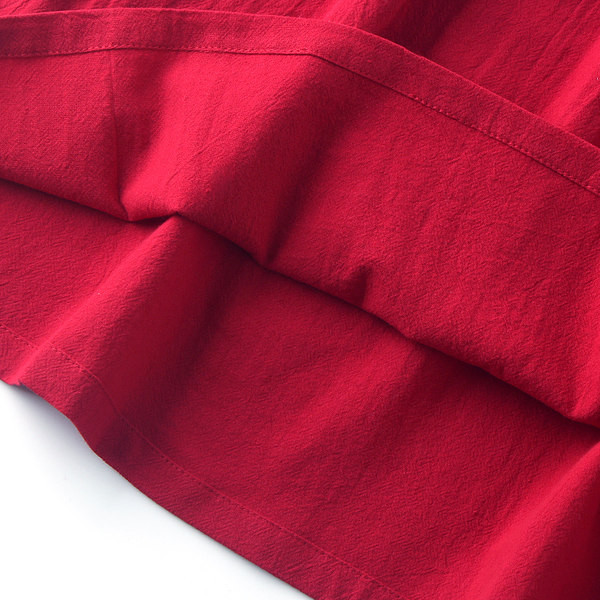 Dječja haljina s četvrtastim izrezom i trakom