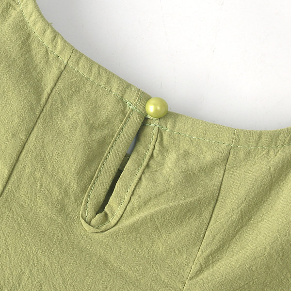 Ležerna dječja haljina s kovrčama