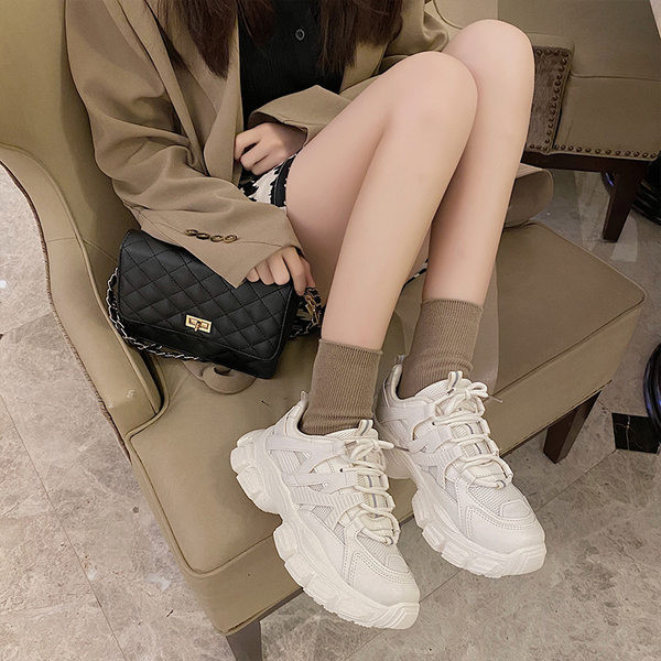 Γυναικεία δίχτυα αθλητικά παπούτσια σε δύο χρώματα