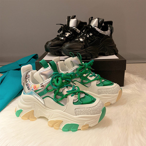 Női tornacipő 5 cm-es platformmal