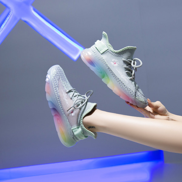 Női szövet tornacipő szilikon talppal