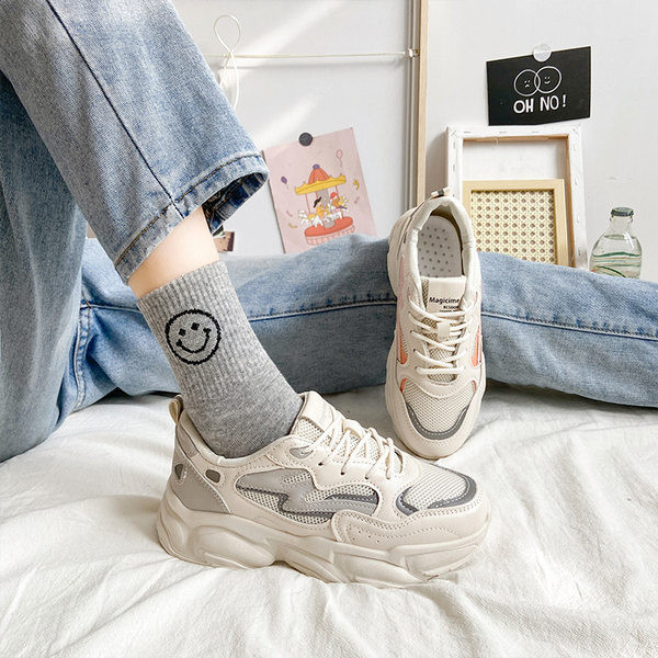 Női tornacipő öko bőrből