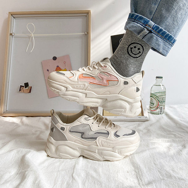 Női tornacipő öko bőrből