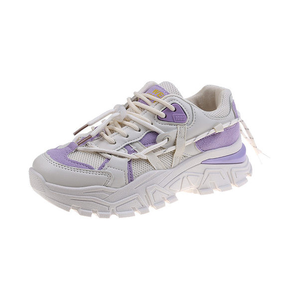 Sinise ja lilla paeltega naiste tossud