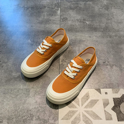 Γυναικεία casual sneakers από ύφασμα με κορδόνια - πολλά χρώματα